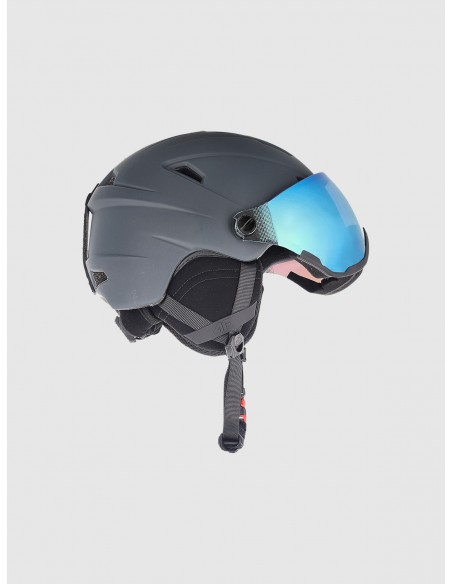 Kask narciarski snowboardowy z szybą 4F 4FWAW24AHELU090 22S