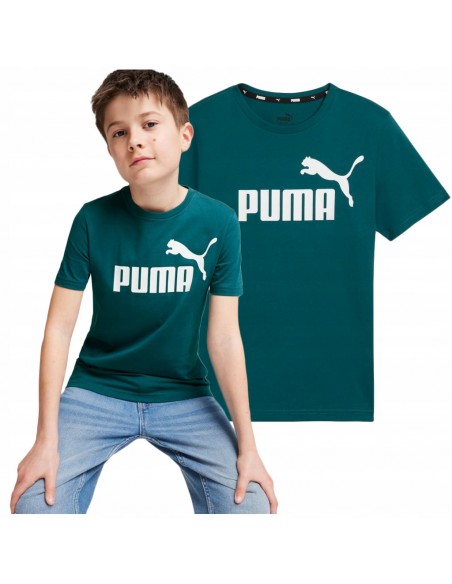 Koszulka dziecięca bawełniana PUMA LOGO 586960-08