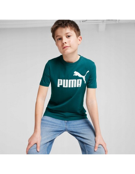 Koszulka dziecięca bawełniana PUMA LOGO 586960-08