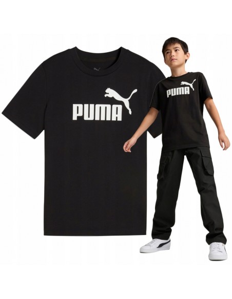 Koszulka dziecięca bawełniana PUMA ESS NO. 1 LOGO TEE 84906-01