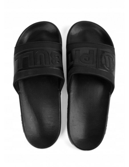 Klapki męskie plażowe basenowe PIT BULL FLIP FLOP HILLTOP black/black
