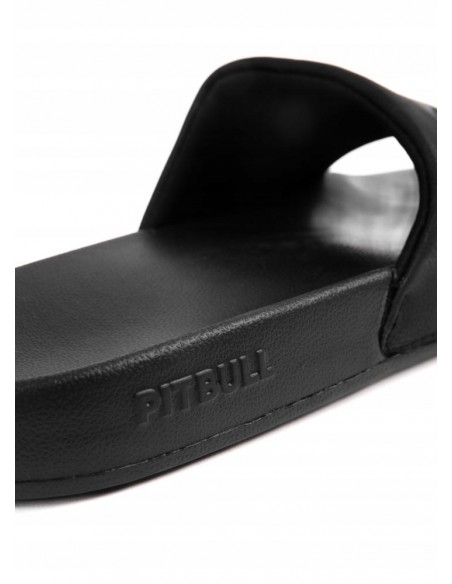 Klapki męskie plażowe basenowe PIT BULL FLIP FLOP HILLTOP black/black