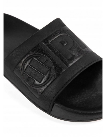 Klapki męskie plażowe basenowe PIT BULL FLIP FLOP HILLTOP black/black