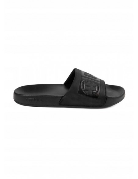 Klapki męskie plażowe basenowe PIT BULL FLIP FLOP HILLTOP black/black