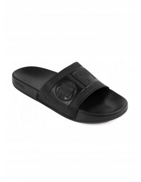 Klapki męskie plażowe basenowe PIT BULL FLIP FLOP HILLTOP black/black
