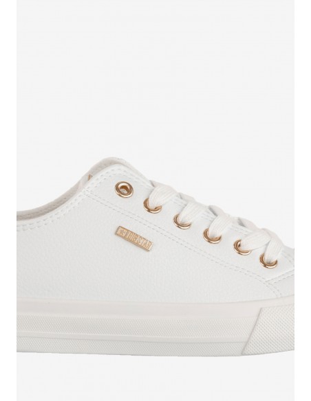 Trampki damskie buty sneakersy niskie BIG STAR RR274748 BIAŁY