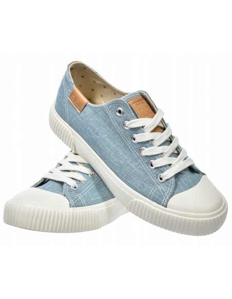 Trampki damskie buty sneakersy niskie BIG STAR RR274796 NIEBIESKI