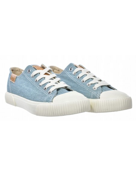 Trampki damskie buty sneakersy niskie BIG STAR RR274796 NIEBIESKI