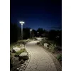 Lampa latarnia SOLARNA LED PARKOWA OGRODOWA z czujnikiem ruchu pilot