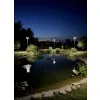 Lampa latarnia SOLARNA LED PARKOWA OGRODOWA z czujnikiem ruchu pilot