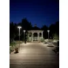 Lampa latarnia SOLARNA LED PARKOWA OGRODOWA z czujnikiem ruchu pilot