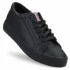 TRAMPKI buty damskie CROSS JEANS sneakersy skórzane czarne II2R4006C 38
