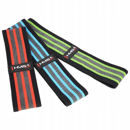GUMY TAŚMY DO ĆWICZEŃ 45-54,5 kg HIP BAND HMS 3szt