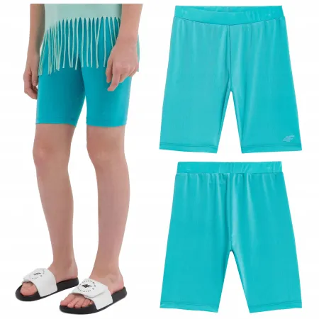 Legginsy dziecięce 4F kolarki krótkie spodenki sportowe wygodne 122/128