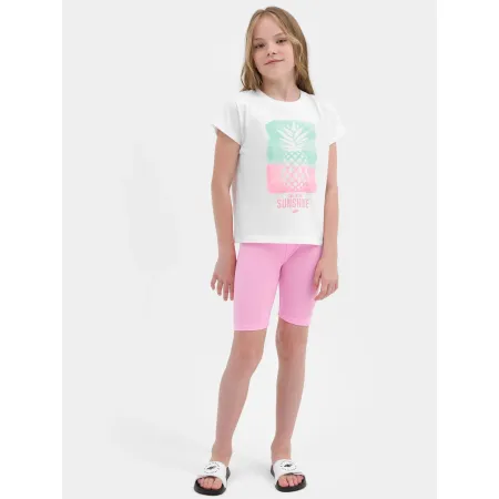 Legginsy dziecięce 4F kolarki krótkie spodenki sportowe wygodne 146/152