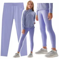 Legginsy dziecięce 4F Junior spodnie sportowe elastyczne wygodne 146