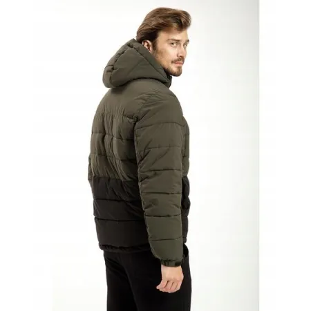 KURTKA PUCHOWA męska CROSS JEANS zimowa pikowana kurtki zimowe męskie M