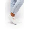 TRAMPKI damskie KORONKOWE buty BIG STAR z koronki W274925 białe 37
