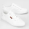 TRAMPKI damskie KORONKOWE buty BIG STAR z koronki W274925 białe 37