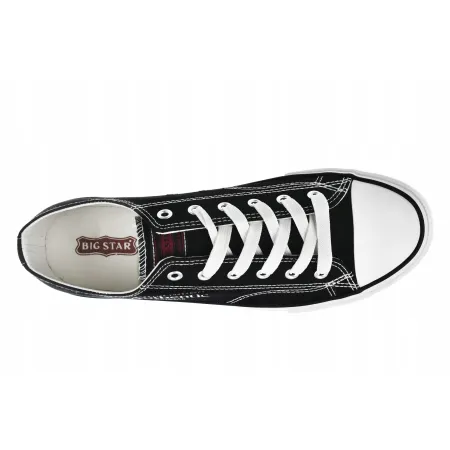 TRAMPKI męskie buty BIG STAR tenisówki czarne niskie NN174056 45