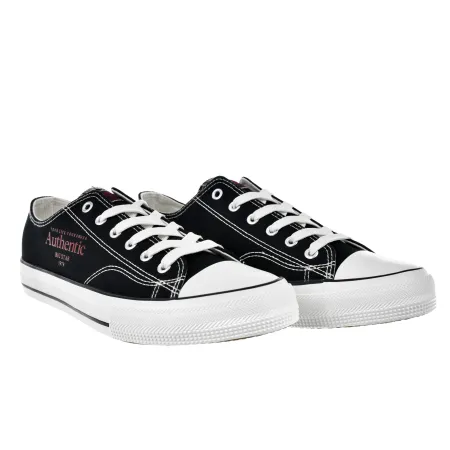 TRAMPKI męskie buty BIG STAR tenisówki czarne niskie NN174056 45