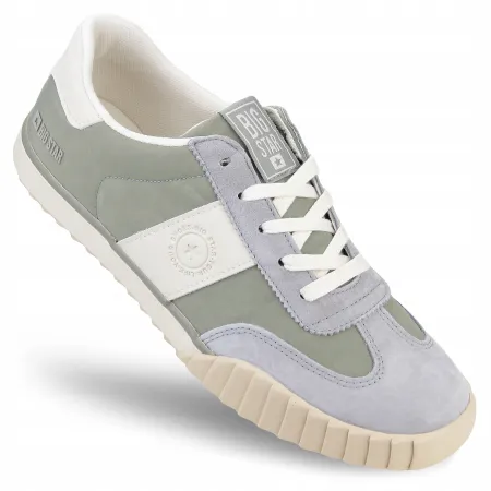 TRAMPKI męskie SKÓRZANE BIG STAR wiosna tenisówki sneakersy NN174517 43