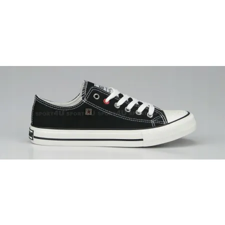 TRAMPKI męskie buty BIG STAR sneakersy tenisówki czarne niskie NN174300 41