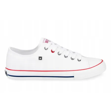 TRAMPKI męskie buty BIG STAR sneakersy tenisówki białe niskie NN174301 45