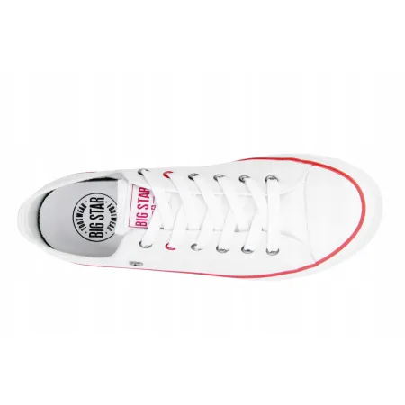 TRAMPKI męskie buty BIG STAR sneakersy tenisówki białe niskie NN174301 45