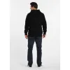 BLUZA męska z KAPTUREM PIT BULL gruba 360GSM KANGURKA PITBULL czarna XXL