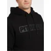 BLUZA męska z KAPTUREM PIT BULL gruba 360GSM KANGURKA PITBULL czarna XXL