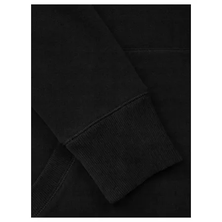 BLUZA męska z KAPTUREM PIT BULL gruba 360GSM KANGURKA PITBULL czarna XXXL