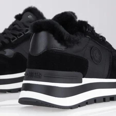 BUTY damskie SPORTOWE ocieplane ZIMOWE sneakersy BIG STAR OO274A216 37