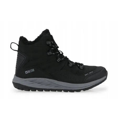 Buty damskie zimowe ocieplane BIG STAR trekkingowe OO274899 czarne r. 38