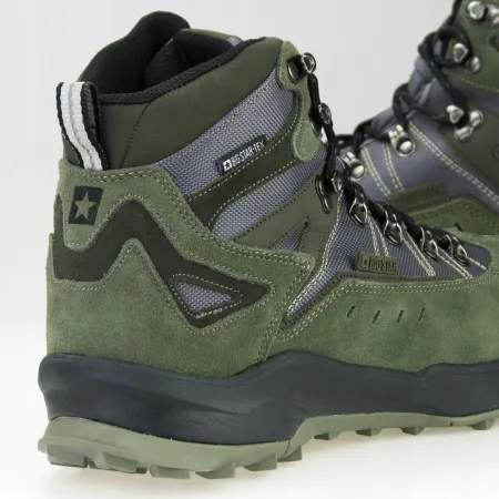BUTY męskie trekkingowe BIG STAR OO174338 SKÓRZANE wodoodporne khaki 45