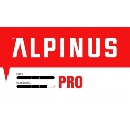 BIELIZNA termoaktywna BLUZA termiczna na narty ALPINUS PRO Miyabi S