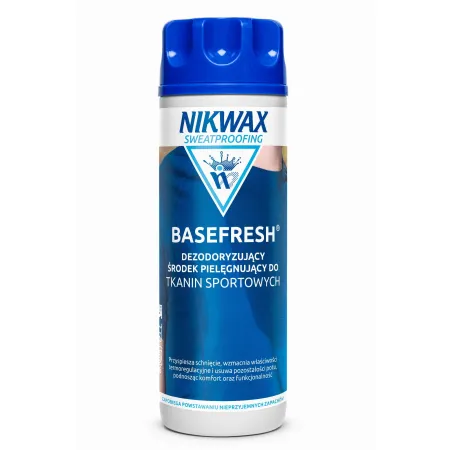 Nikwax BaseFresh 300ml Płyn do Odzieży Termoaktywnej w Codziennym Praniu