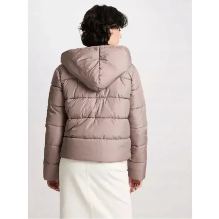 KURTKA PUCHOWA damska CROSS JEANS parka zimowa kurtki zimowe damskie L