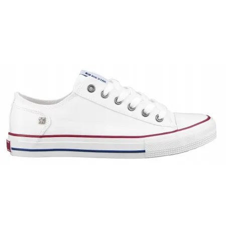 TRAMPKI damskie niskie BIG STAR tenisówki klasyczne DD274336 białe 36