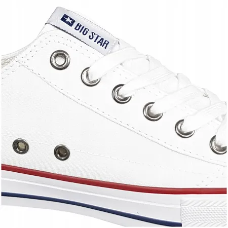 TRAMPKI damskie niskie BIG STAR tenisówki klasyczne DD274336 białe 36