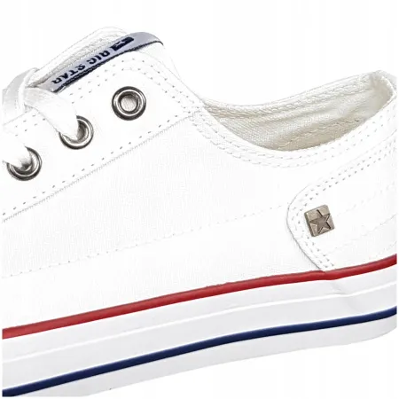 TRAMPKI damskie niskie BIG STAR tenisówki klasyczne DD274336 białe 36