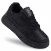 BUTY sportowe damskie BIG STAR sneakersy SKÓRZANE niskie czarne NN274666 36