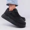 BUTY sportowe damskie BIG STAR sneakersy SKÓRZANE niskie czarne NN274666 36