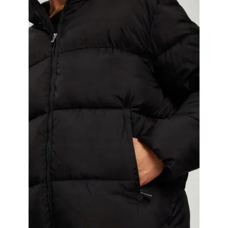 KURTKA PUCHOWA męska CROSS JEANS zimowa pikowana czarna kurtki zimowe XXL