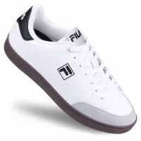 BUTY męskie FILA COURTBAY SPORTOWE ekoskóra sneakersy FFM0365 białe 42