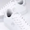 BUTY damskie FILA COURTBAY SPORTOWE ekoskóra sneakersy FFW0477 białe 37