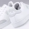 BUTY damskie FILA COURTBAY SPORTOWE ekoskóra sneakersy FFW0477 białe 37