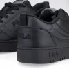 BUTY damskie FILA REGA SPORTOWE ekoskóra sneakersy lekkie FFW0484 czarne 36