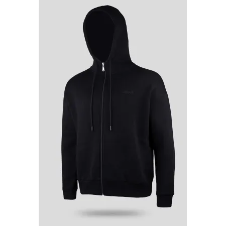 BLUZA damska CAMPUS TALISHA dresowa ROZPINANA oversize z KAPTUREM czarna S