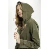 KURTKA damska PARKA wiosenna PŁASZCZ z kapturem CROSS JEANS casual M